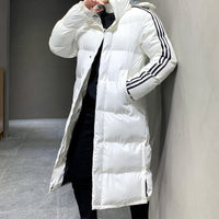 - Dekan-Winterjacke | Langes Modell mit Kapuze