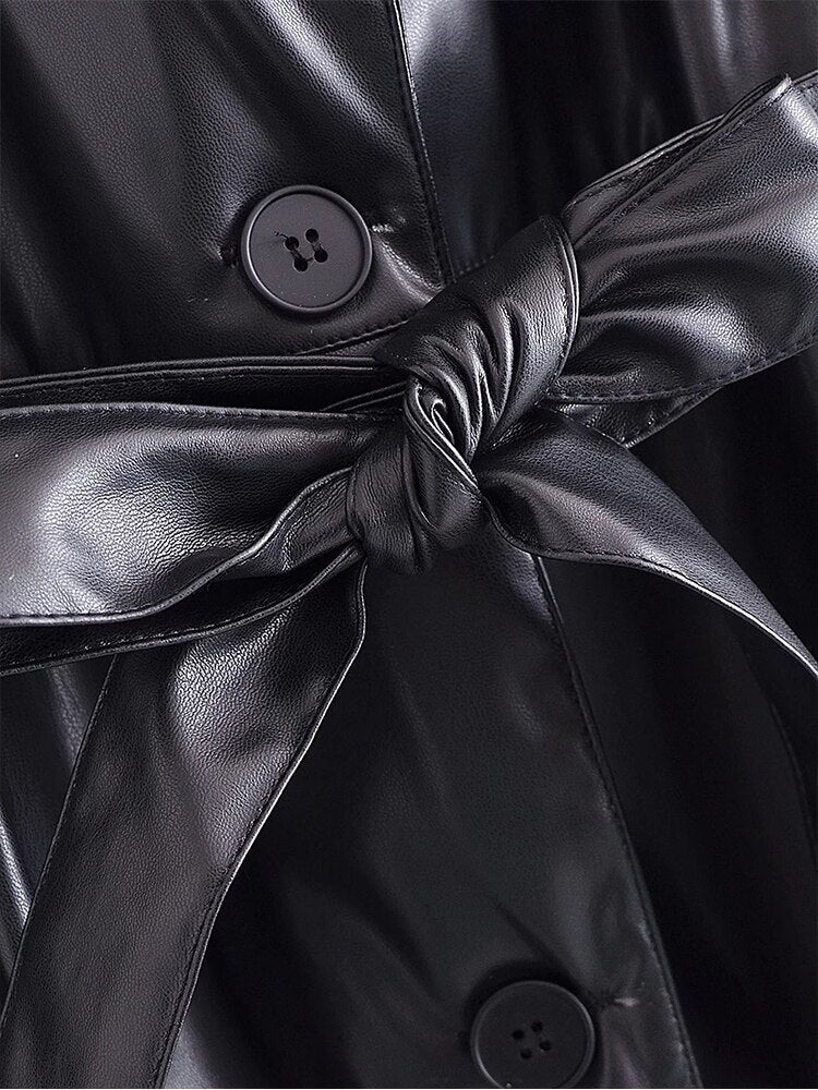 ChicCoat I Kunstlederjacke für Frauen - Fiadora