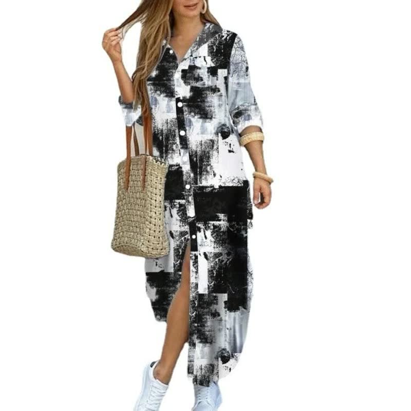 ElegantDress Lange Street Style Jurk - Fiadora