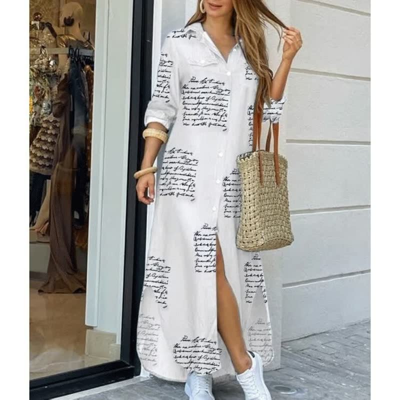 ElegantDress Lange Street Style Jurk - Fiadora