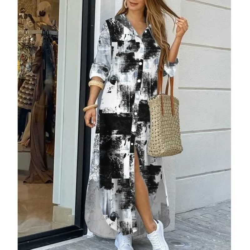 ElegantDress Lange Street Style Jurk - Fiadora