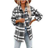 ComfyFlannel | Bequeme und einzigartige Bluse für Frauen - Fiadora