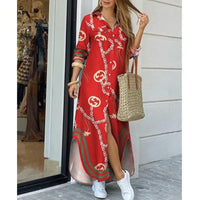 ElegantDress Lange Street Style Jurk - Fiadora