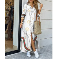 ElegantDress Lange Street Style Jurk - Fiadora