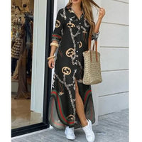 ElegantDress Lange Street Style Jurk - Fiadora