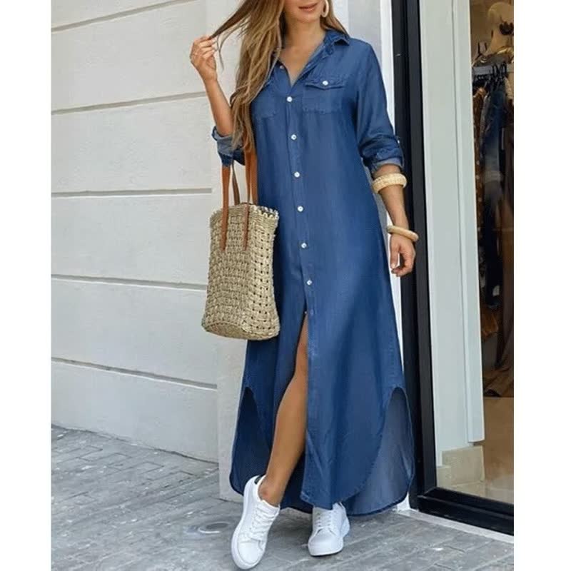 ElegantDress Lange Street Style Jurk - Fiadora