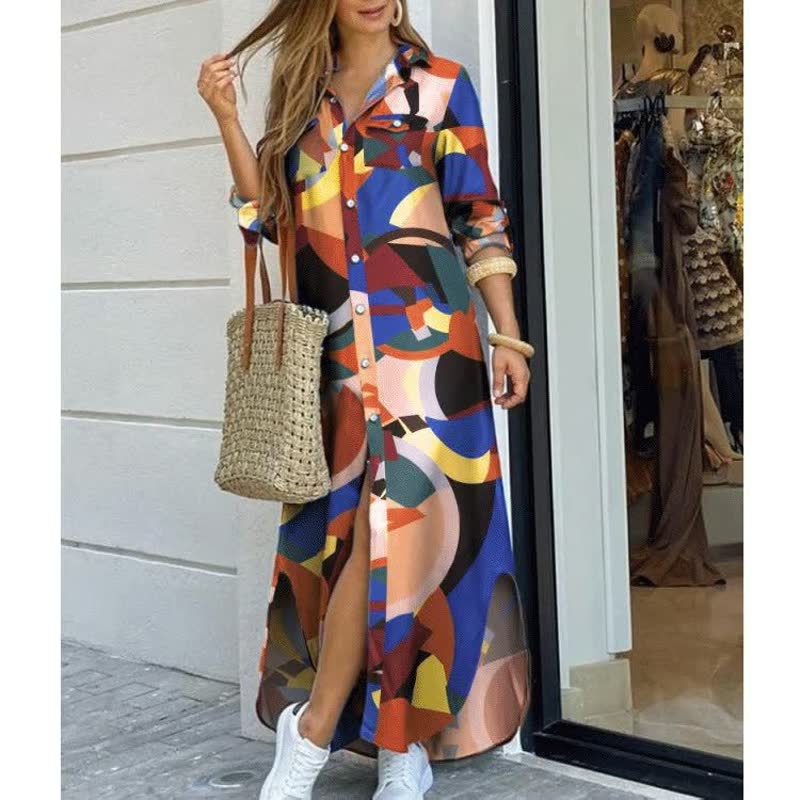 ElegantDress Lange Street Style Jurk - Fiadora