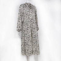 ChiQue | Langärmeliges Kleid mit Leopardenmuster - Fiadora
