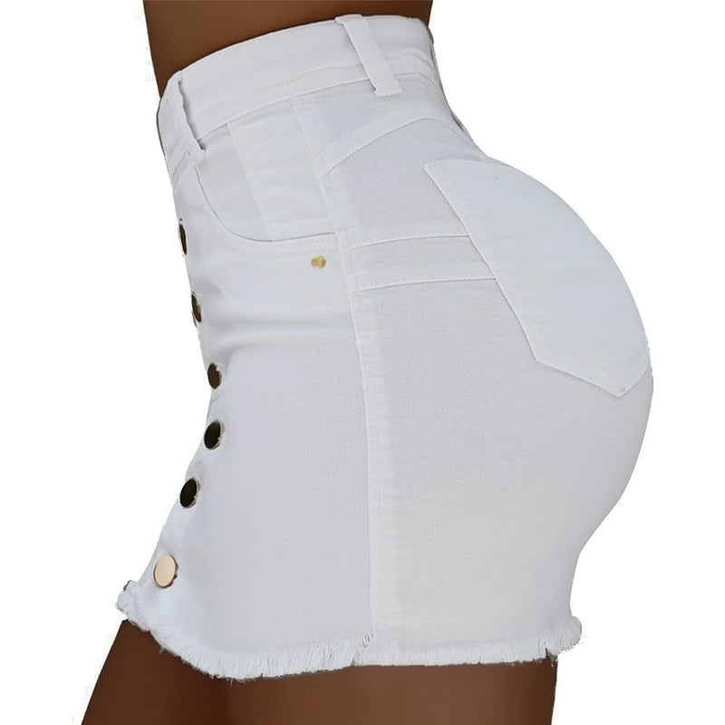 DenimSkirt | Kurzer Jeansrock für Frauen - Fiadora