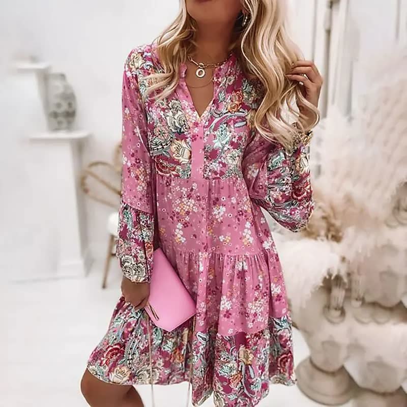 BohoDress: Einzigartiges Boho-Kleid für Frauen - Fiadora