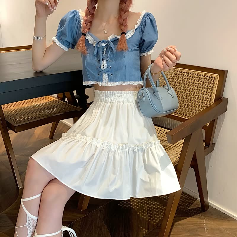 HighSkirt | Rock mit hoher Taille