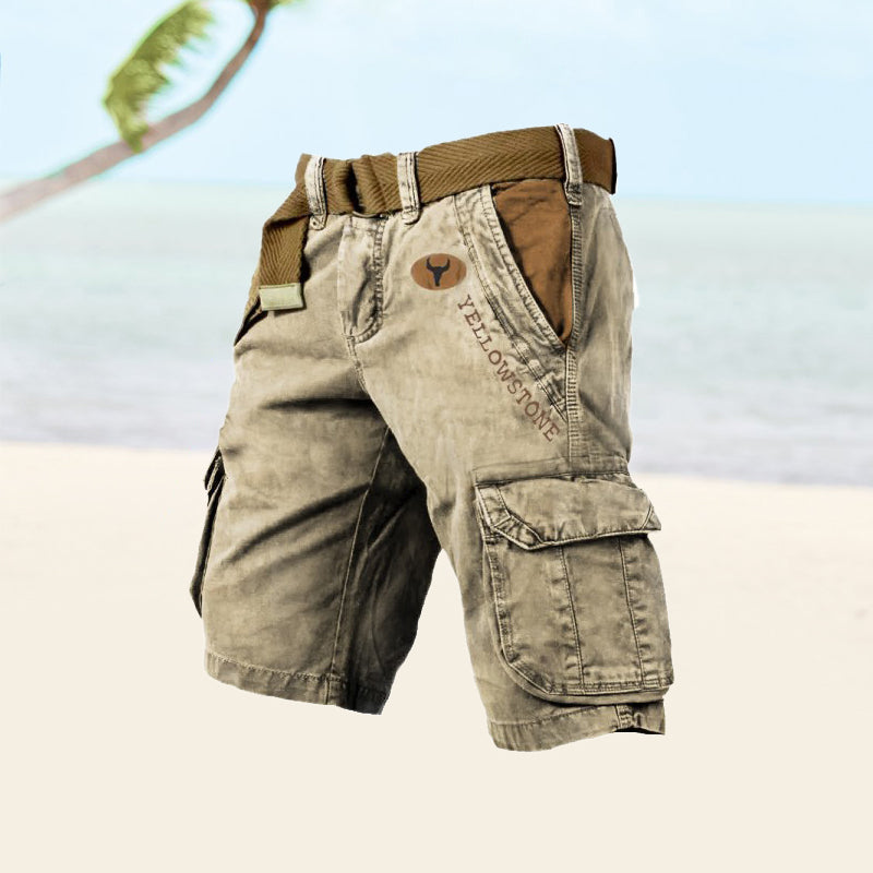 Multifunktionale Cargo-Shorts für Herren - Ethan