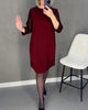Elegantes Shiftkleid mit Mesh-Details – Gabrielle
