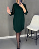 Elegantes Shiftkleid mit Mesh-Details – Gabrielle