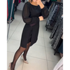 Klassisches Kleid mit langen Ärmeln – Isabelle