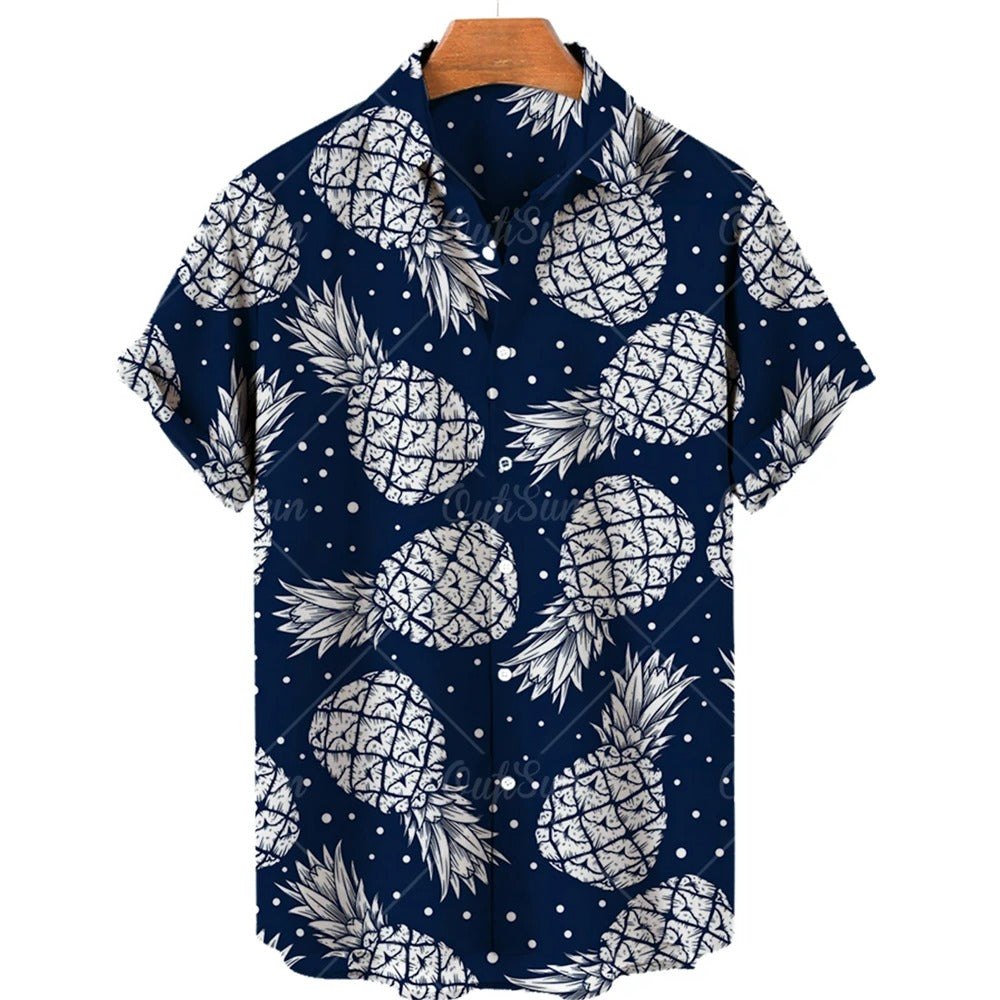 Tropical Hawaii Shirt with Short Sleeves – Mateo