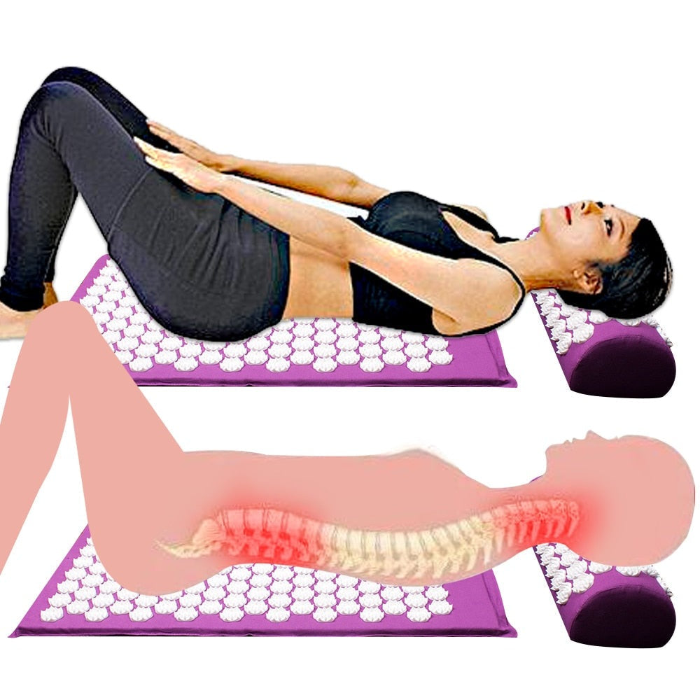 Akupressur-Yogamatte & Kissen-Set – RelaxMat
