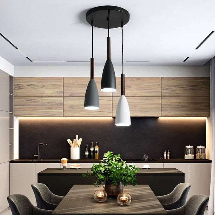 Moderne Hängeleuchten-Set – Lars