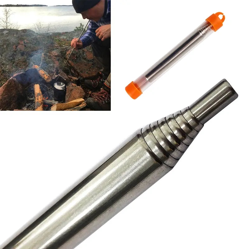 Survival Blowpipe for Outdoor Cooking – FireBoost