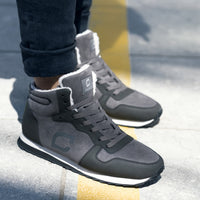 Warm men's shoes with lined interior – Ruben