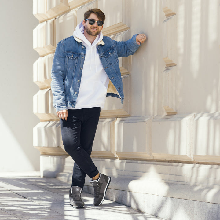 Warm men's shoes with lined interior – Ruben