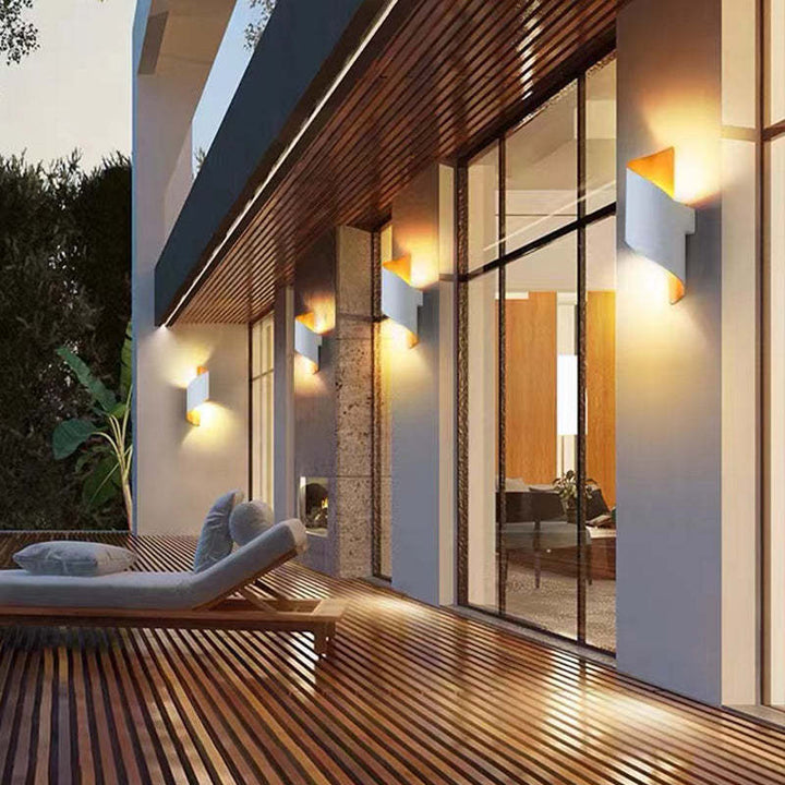 Moderne Spiral-LED-Wandleuchte - TwistLight