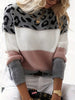 Bequemer Sweater mit Leopardenmuster – Laura