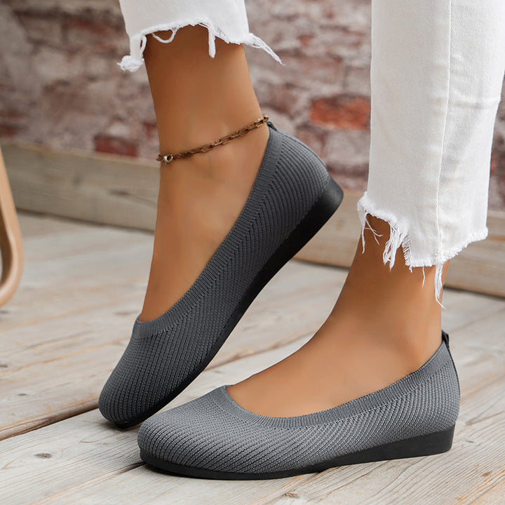 Orthopädische Damen-Ballerinas mit Komfortsohle & klassischem Design – Mia