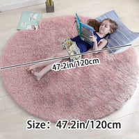 Runder Fluffy Teppich - Clouda