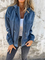 Damen Freizeitjacke mit Kapuze und Reißverschluss – Liana