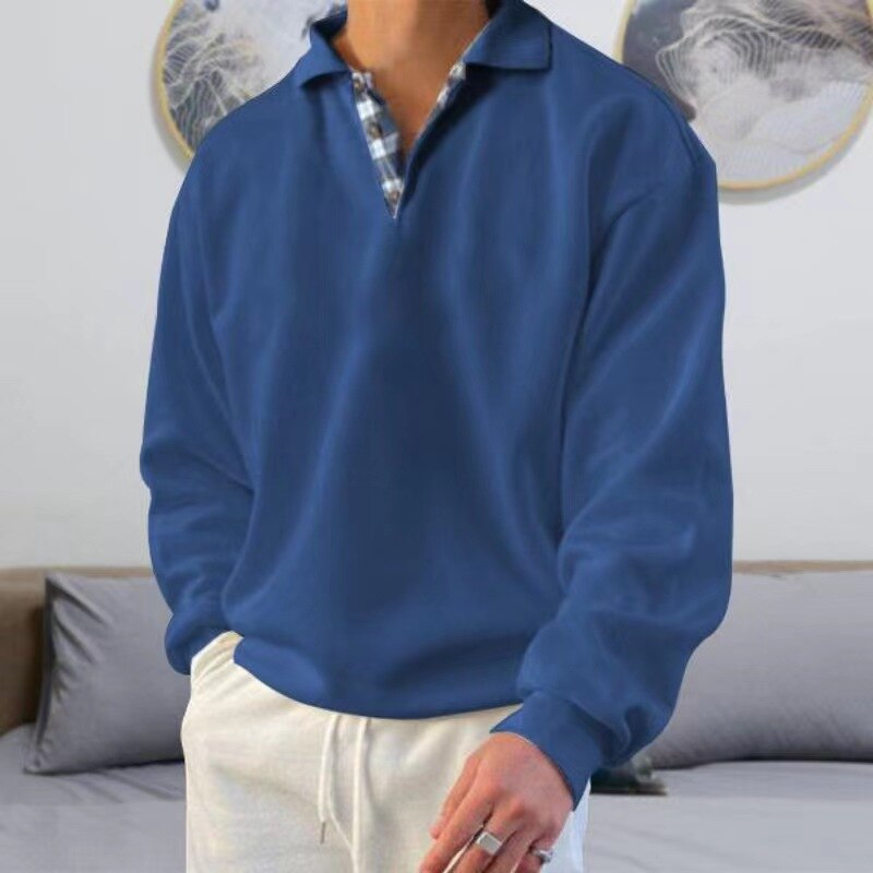 Leichter Herren Sommerpullover mit lockerer Passform – Benedikt