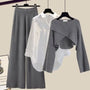 Herbstliches Komfortables Damen 3-teiliges Set – Liviana
