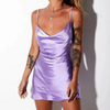 Luftige Sommer-Trägerkleid mit Satinschnürung & Rüschenkragen – Joline | 1 kaufen, 1 gratis