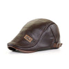 Retro Herren Lederbarett - HeritageCap