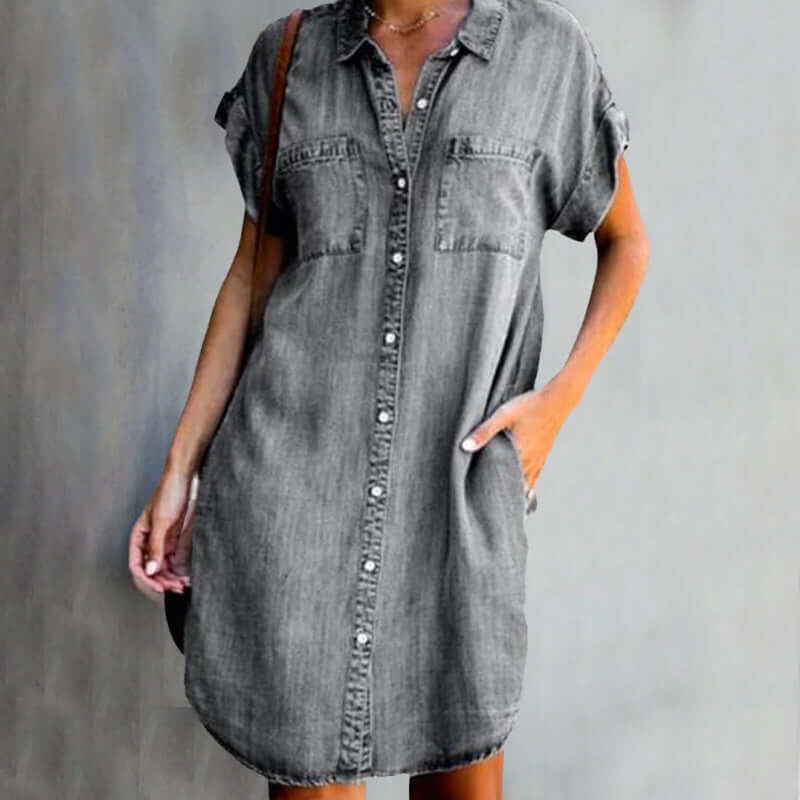 Trendiges Jeanskleid - Maeve