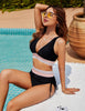 Formendes Bikini-Set mit High-Waist-Slip & Push-up-Top – Selina | 1 kaufen, 1 gratis