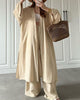 Lässiges Zweiteiler-Set Damen mit Weste und Hose – Thalia