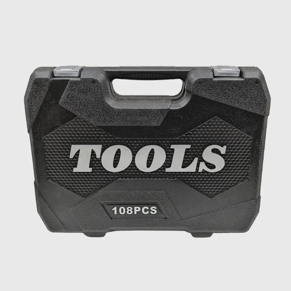 108-teiliges Ratschen-Schlüsselset aus Chrom-Vanadium – TorqueMaster