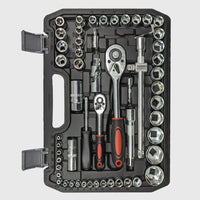 108-teiliges Ratschen-Schlüsselset aus Chrom-Vanadium – TorqueMaster