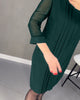 Elegantes Shiftkleid mit Mesh-Details – Gabrielle
