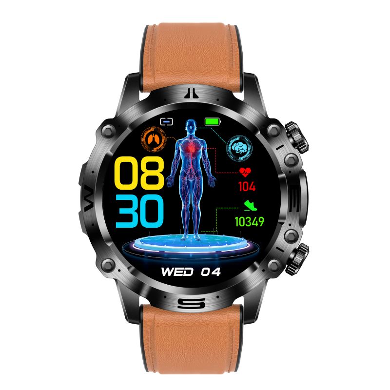 Erweiterte Gesundheits- und Sport-Smartwatch – VitalTrack