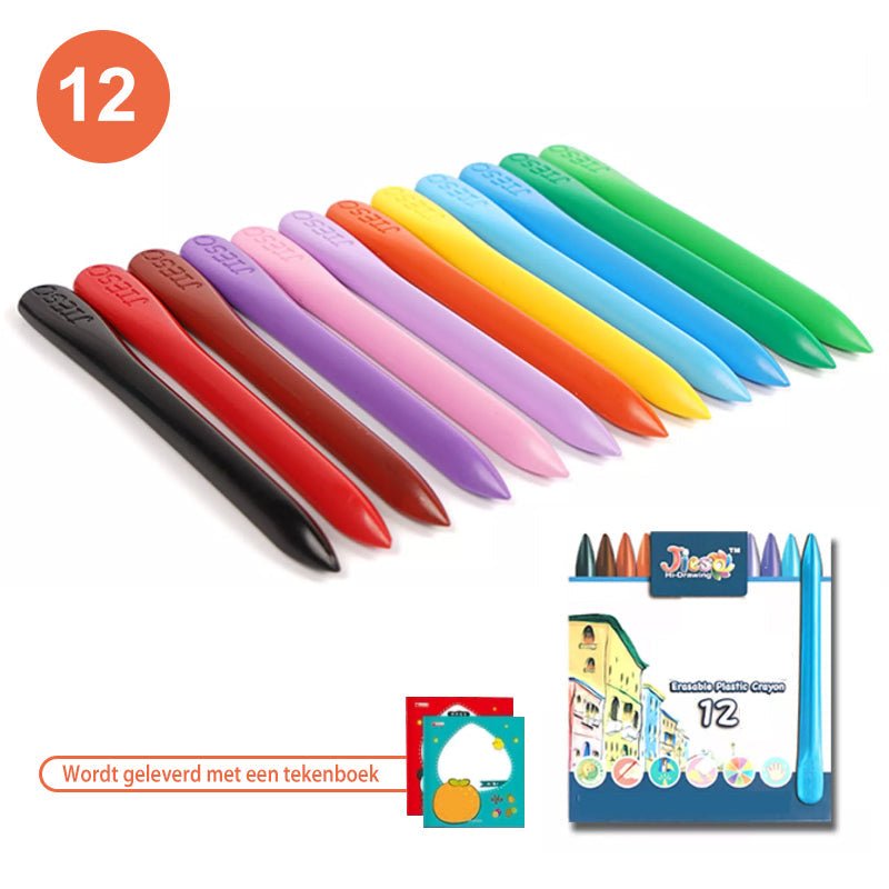 Natürliche Bunte Wachsmalstifte - EcoCrayons
