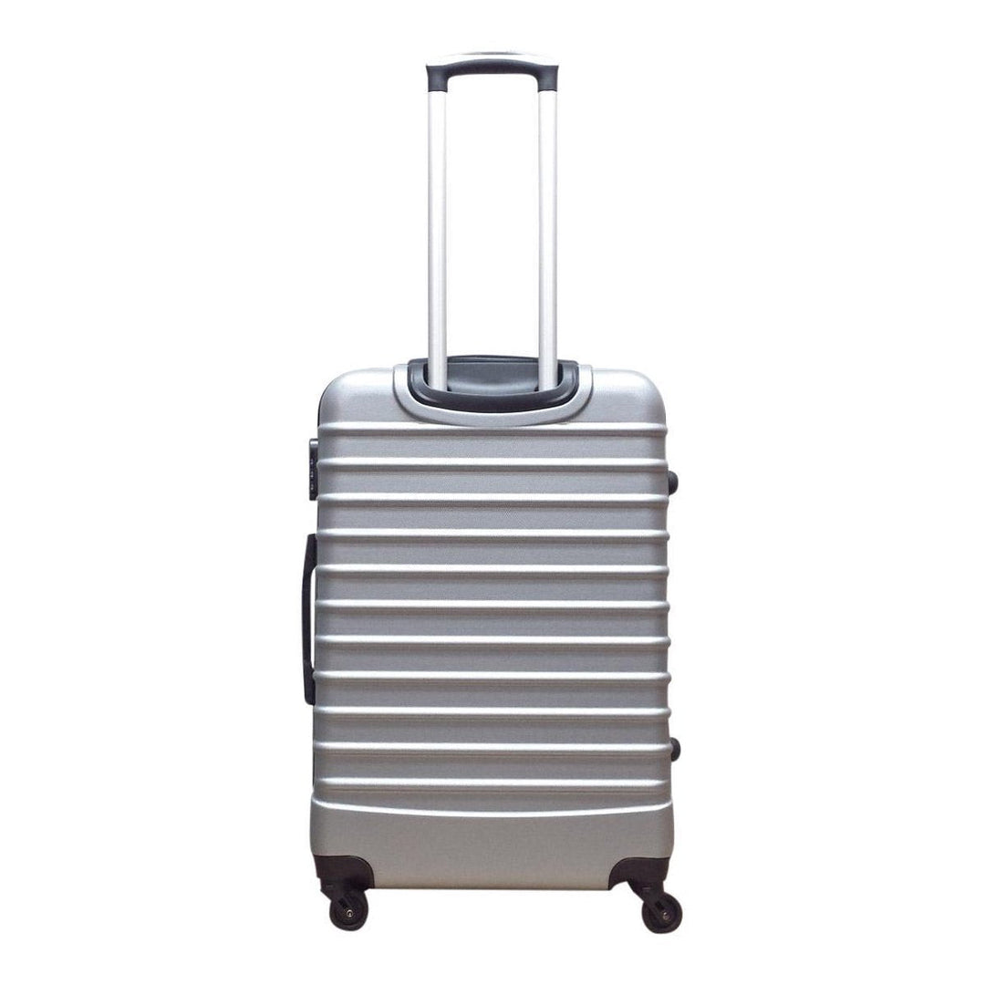 2-teilige Hartschalen-Kofferset – Milano Silver