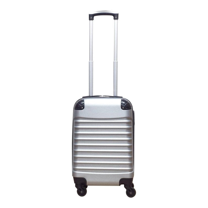 2-teilige Hartschalen-Kofferset – Milano Silver