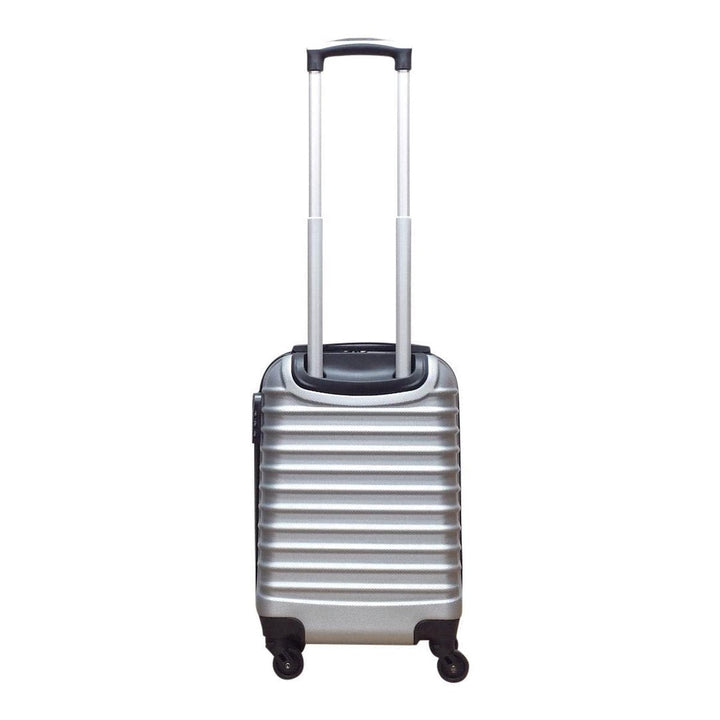 2-teilige Hartschalen-Kofferset – Milano Silver