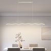 LED-Pendelleuchte mit modernem Wellenlinien-Design – WaveGlow