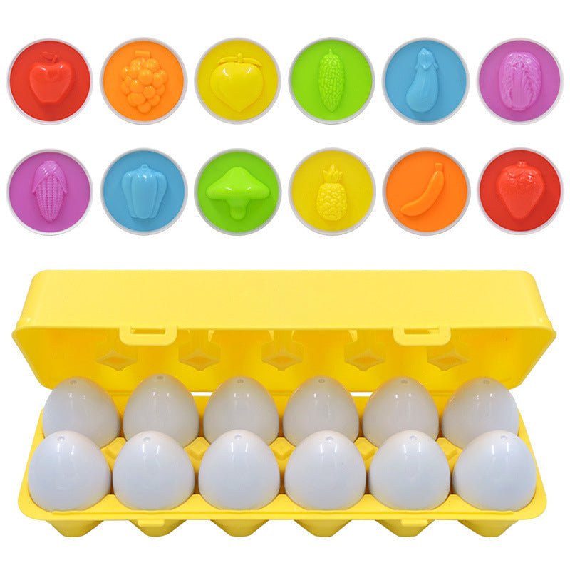 Bunte und Lernfördernde Eier-Set – ColorMatch