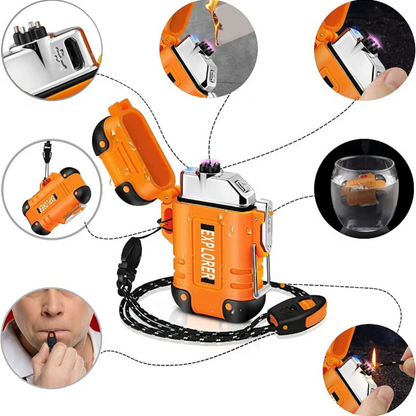 Waterproof and windproof storm lighter - SurvivalFlame