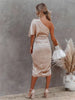 Trendige Seidenfestkleid - Celina