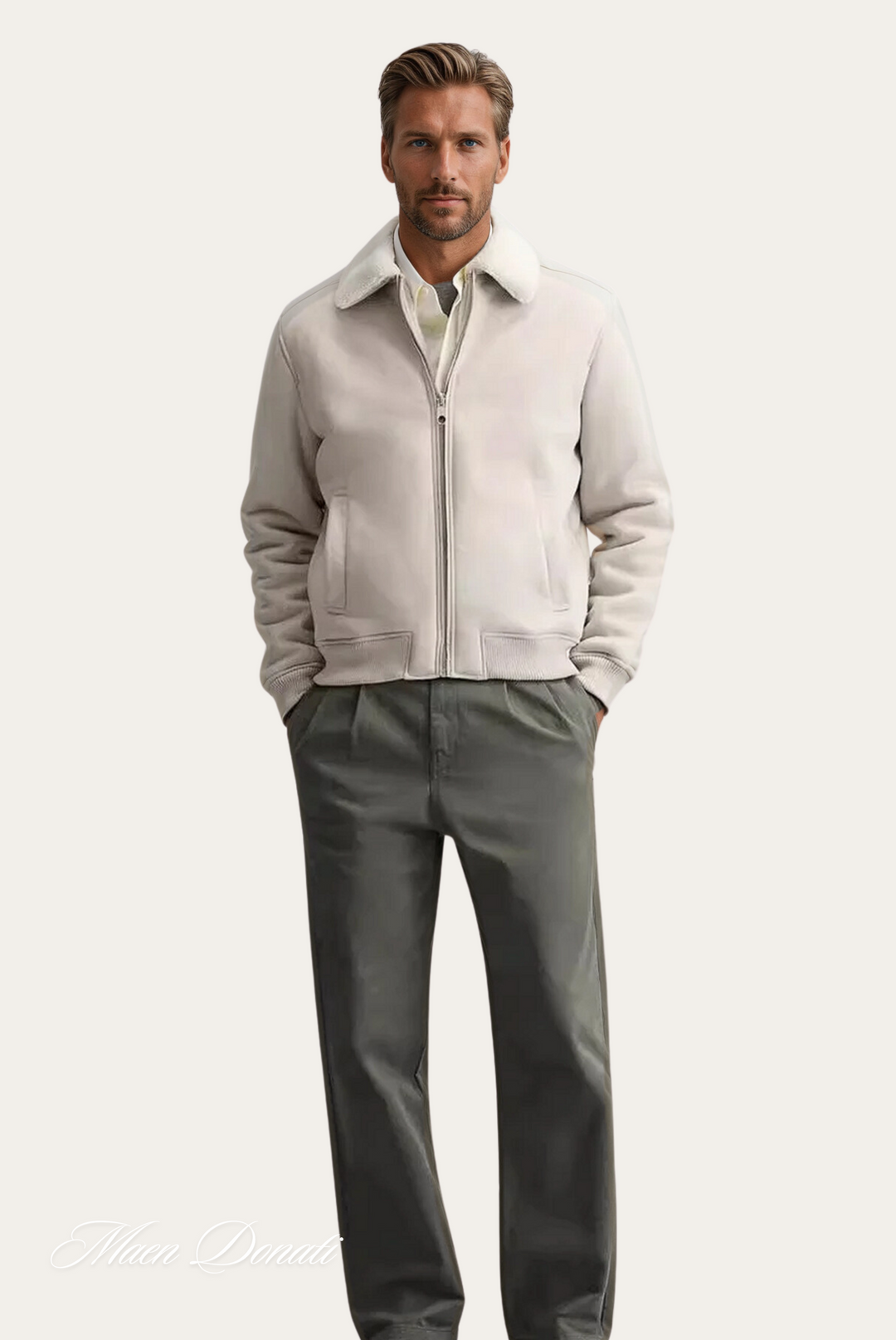 Stilvolle Winter-Bomberjacke – Nolan